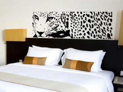 Samolepici dekorace - Leopard