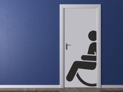 Samolepky na dveře - Invalidé