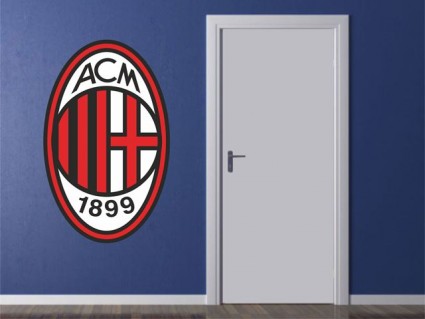 Samolepka na zeď - AC Milán