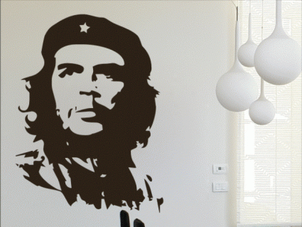 Nálepky na stěnu - Che Guevara