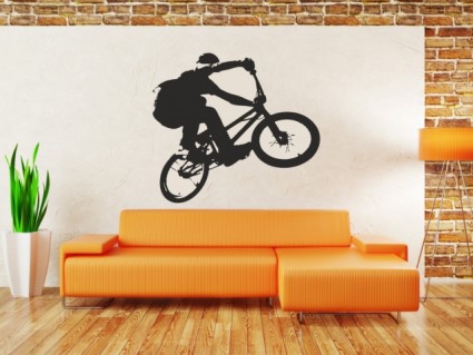 Dekorace na stěny - BMX kolo