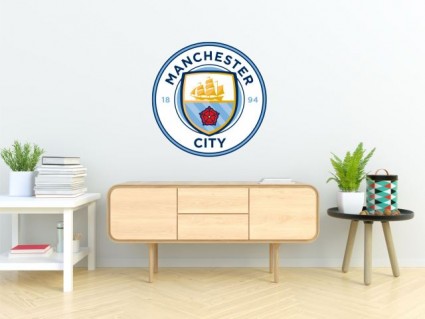 Samolepka na zeď - Manchester City