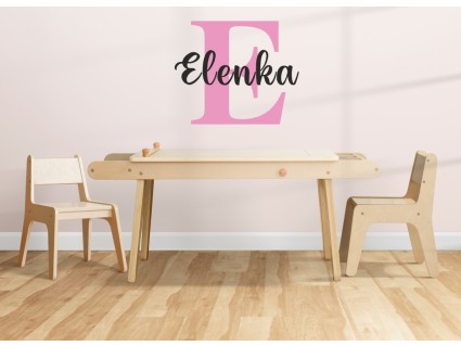 Samolepky na zeď - Jméno