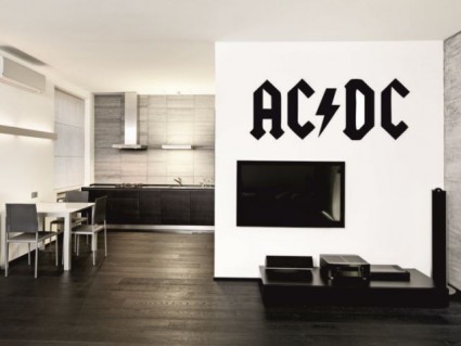 Nálepky na stěnu - AC/DC