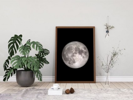 Plakáty - Měsíc