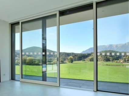 Samolepka označení skleněné výplně - čtverce 75 x 75 mm