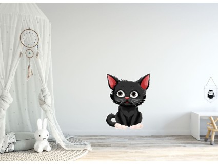 Samolepky na zeď - Kočka