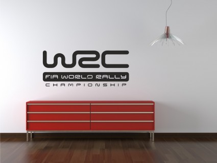 Dekorace na zeď - WRC