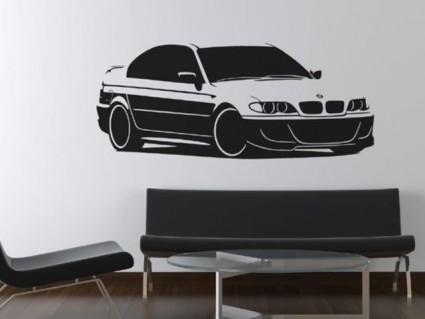 Samolepky na zeď - BMW M3