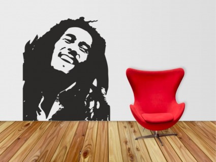 Samolepky na zeď - Bob Marley