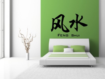 Dekorace na stěnu - Feng Shui