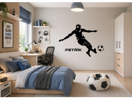 Nálepky na stěny - Fotbal
