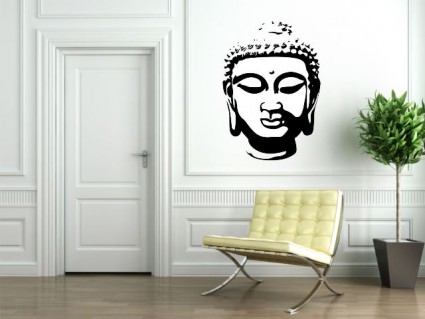 Dekorace na zeď - Budha