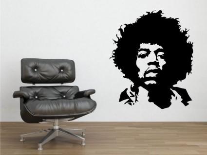 Samolepky Jimi Hendrix