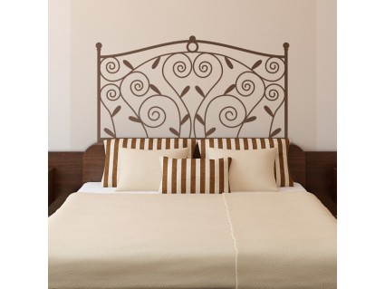 Dekorace na stěnu - Zdobené čelo postele