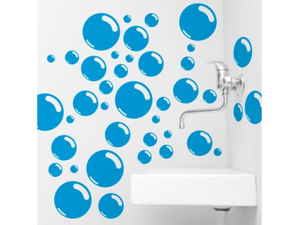 Dekorace na stěny - Bubliny