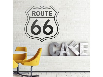 Samolepka na stěnu - Route 66