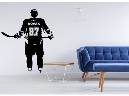 Samolepky na zeď - Hokej