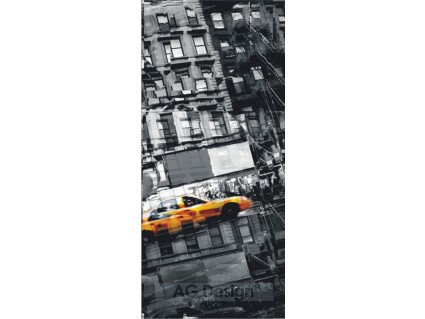 Fototapety na dveře - Taxi v New Yorku